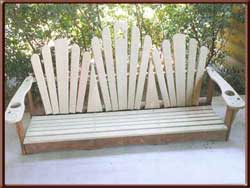 6 ft Classic Swing with Cupholders